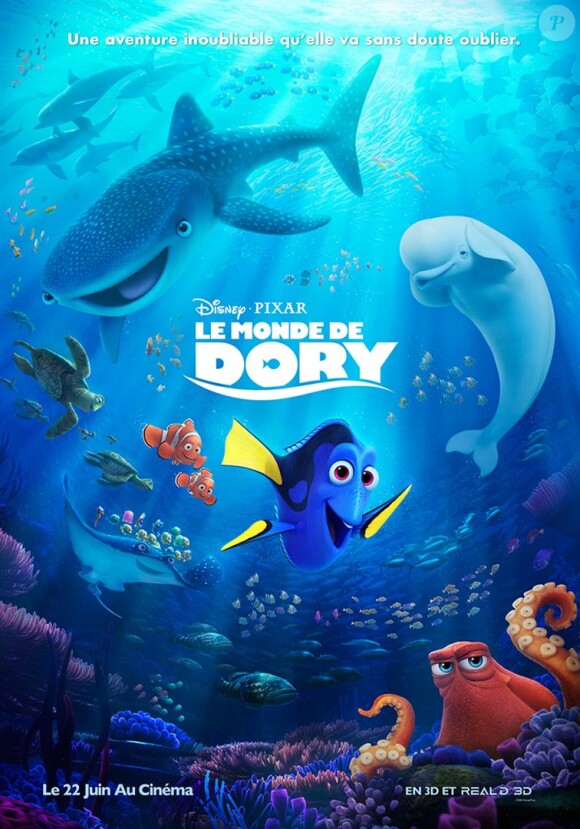 Affiche du film Le Monde de Dory