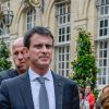 Le Premier ministre Manuel Valls et sa femme Anne Gravoin - 35e Fête de la Musique à l'Hôtel Matignon à Paris, France, le 21 juin 2016. © Coadic Guirec/Bestimage