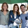 Raphaël Mezrahi, Maud Fontenoy, Carla Bruni-Sarkozy et Alex Goude - Présentation du programme pédagogiques de la Fondation Maud Fontenoy à l'école Gustave Rouanet à Paris, le 22 juin 2016. ©Veeren/Bestimage