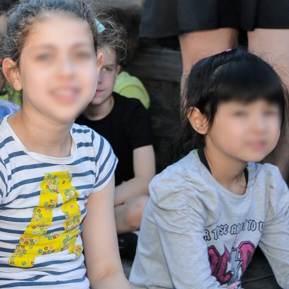 Carla Bruni-Sarkozy - Présentation du programme pédagogiques de la Fondation M. Fontenoy à l'école Gustave Rouanet à Paris, le 22 juin 2016. © Veeren/Bestimage