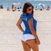 Claudia Romani de "Secret Story 9" fan de foot et de l'Italie