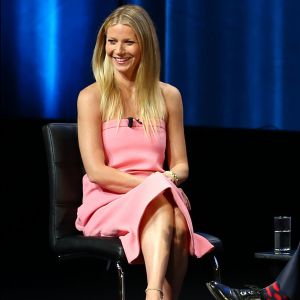 Gwyneth Paltrow à une conférence pendant les Cannes Lions, le 22 juin 2016. © Bruno Bebert/Bestimage