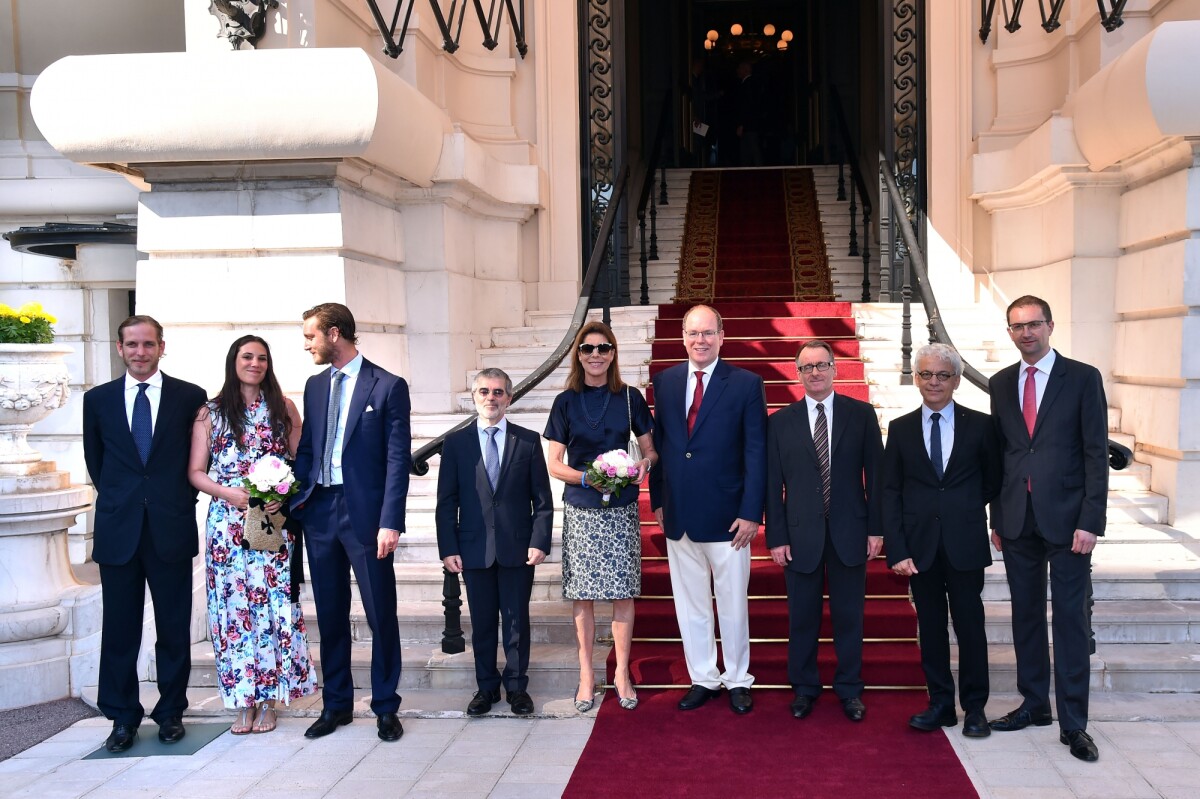 Vid O Exclusif Andrea Casiraghi Et Sa Femme Tatiana Santo Domingo