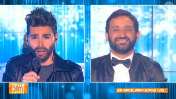 Bertrand Chameroy se prend pour Kendji Girac dans TPMP refait l'année sur D8