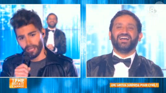 Bertrand Chameroy se prend pour Kendji Girac dans TPMP refait l'année sur D8