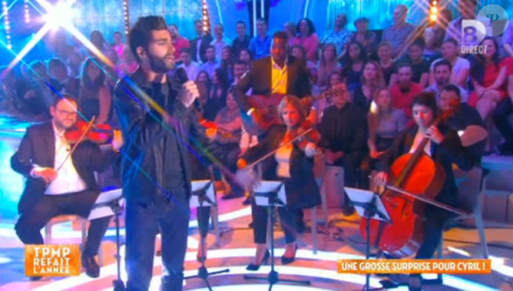 Bertrand Chameroy se prend pour Kendji Girac dans TPMP refait l'année sur D8