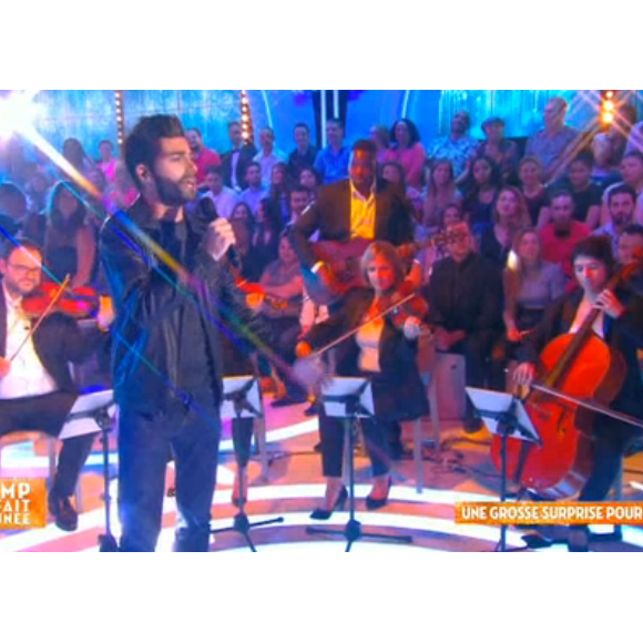 Bertrand Chameroy se prend pour Kendji Girac dans TPMP refait l'année sur D8