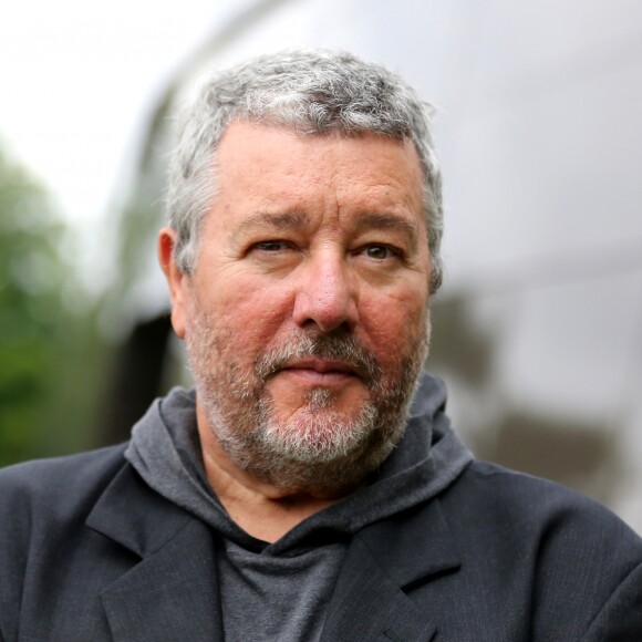 Philippe Starck à l'inauguration du nouveau chai du Château Les Carmes Haut-Brion à Bordeaux le 24 juin 2016. © Patrick Bernard / Quentin Salinier / Bestimage