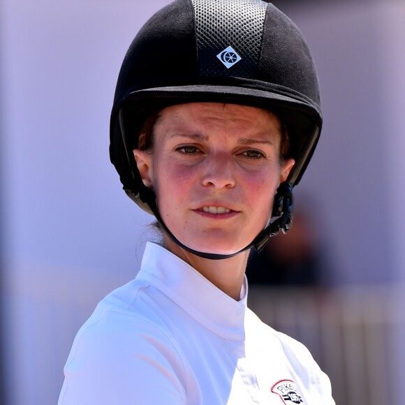 Athina Onassis - Jumping international de Monte-Carlo, le 24 juin 2016. © Bruno Bebert/Bestimage