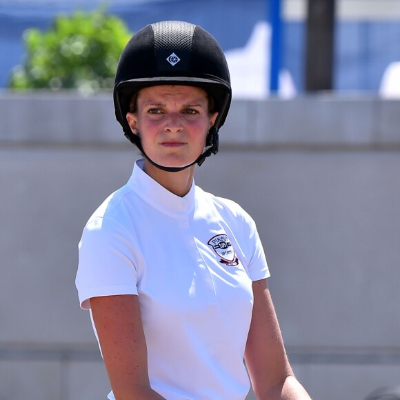 Athina Onassis - Jumping international de Monte-Carlo, le 24 juin 2016. © Bruno Bebert/Bestimage