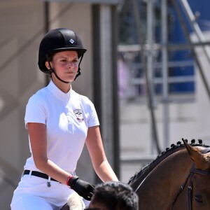 Athina Onassis - Jumping international de Monte-Carlo, le 24 juin 2016. © Bruno Bebert/Bestimage