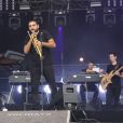 Ibrahim Maalouf en concert au festival Solidays, Hippodrome de Longchamp, le 26 juin, 2016.