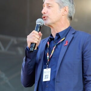 Antoine de Caunes au festival Solidays, à l'hippodrome de Longchamp. Paris, le 26 juin 2016. © Lise Tuillier/Bestimage