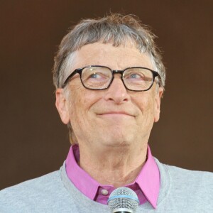 Bill Gates au festival Solidays, à l'hippodrome de Longchamp. Paris, le 26 juin 2016. © Lise Tuillier/Bestimage