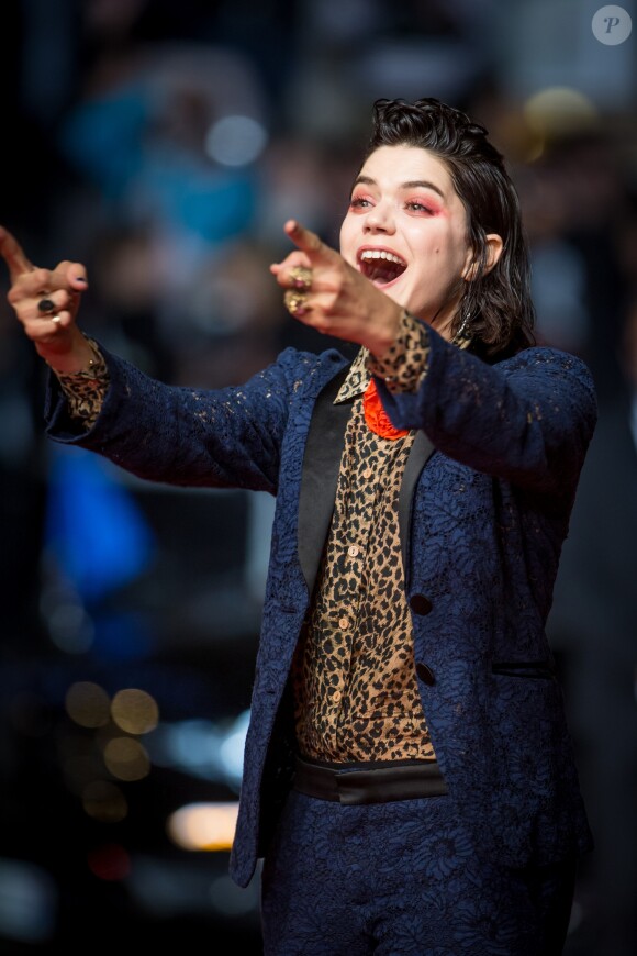Soko (Stéphanie Sokolinski) - Montée des marches du film "Juste la fin du monde" lors du 69e Festival International du Film de Cannes. Le 19 mai 2016. © Olivier Borde-Cyril Moreau/Bestimage