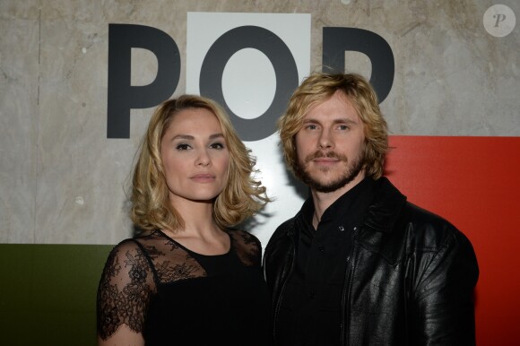Joy Esther et Jean-Baptiste Shelmerdine - Soirée de lancement de la collection Pop de Lancel au Palais de Tokyo à Paris, le 23 avril 2015.