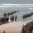 Exclusif - Prix spécial - No web - No blog - Le réalisateur anglais Christopher Nolan sur le tournage du film "Dunkirk" sur la plage de Malo-les-Bains, à Dunkerque. Quatre navires de guerre, un chasseur Spitfire, deux hélicoptères, 1500 figurants et beaucoup de fumée... l'équipe du cinéaste Christopher Nolan a récréé un véritable champ de bataille! Le 27 mai 2016  For germany call for price English director Christopher Nolan on the movie set of ' Dunkirk ', in Dunkerque, France. A casting with Tom Hardy, Mark Rylance, Kenneth Branagh, Cillian Murphy, Fionn Whitehead, Aneurin Barnard, Harry Styles, James D'Arcy, Jack Lowden, Barry Keoghan, Tom Glynn-Carney and Damien Bonnard. A World War II drama focused on the evacuation of the French city of Dunkirk in May of 1940, following the Nazi invasion of France in the early stages of the war. 27th may 201627/05/2016 - Dunkerque