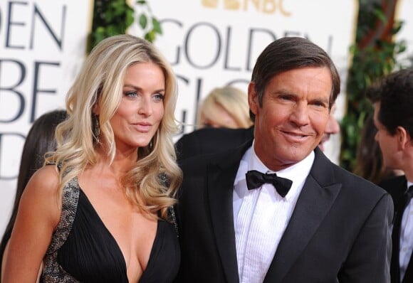 Divorcera, divorcera pas ? Dennis Quaid et son épouse Kimberly, ici en janvier 2011 à Beverly Hills, ne savent plus sur quel pied danser.