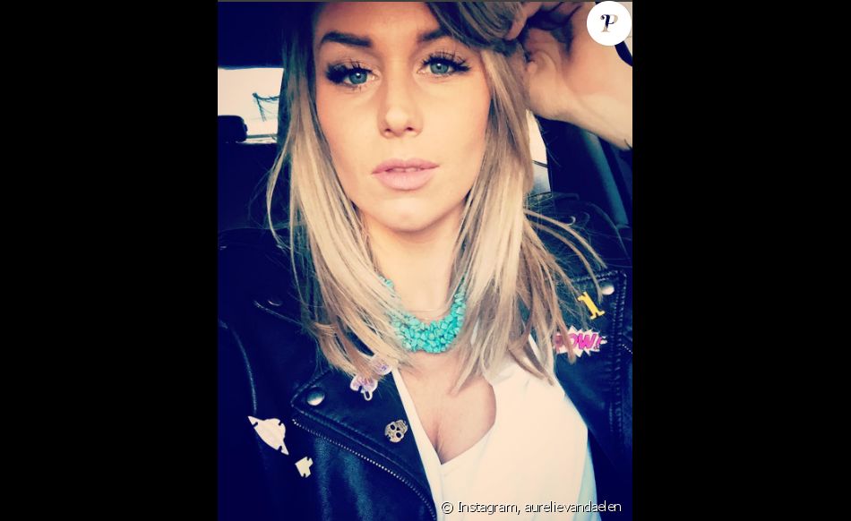 Aurélie Van Daelen prend la pose sur son compte Instagram