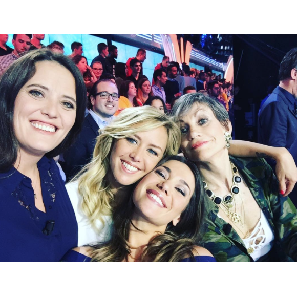 Emilie Lopez et les filles de TPMP, en juin 2016.