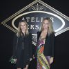 Jordan Johnson et Jill Lincoln - Défilé Atelier Versace (collection haute couture automne-hiver 2016-2017) au Palais Brongniart. Paris, le 3 juillet 2016.