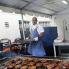 Les cuisiniers s'activent pour préparer le repas de la fête annuelle du 4 juillet, date de l'indépendance américaine, à la Maison Blanche, le 4 juillet 2016