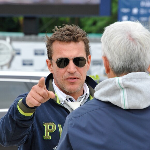 Benjamin Castaldi - Reconnaissance du Eiffel Sunday Challenge (présenté par Evian) - Longines Paris Eiffel Jumping à la plaine de Jeux de Bagatelle à Paris le 3 juillet 2016. © Pierre Perusseau/Bestimage