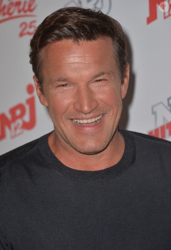 Benjamin Castaldi - Conférence de presse de la grille de rentrée 2015/2016 des chaînes NRJ12, NRJ Hits et Chérie 25 à la Cour du Marais à Paris, le 27 août 2015.