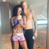 Mel B alias Melanie Brown (ancienne Spice Girl) exhibe son corps de rêve lors de ses vacances à Ibiza avec son mari, le producteur Stephen Belafonte. Photo publiée sur Instagram au début du mois de juillet 2016