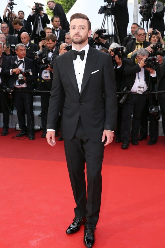 Justin Timberlake à la Montée des marches du film "Café Society" pour l'ouverture du 69ème Festival International du Film de Cannes. Le 11 mai 2016. © Borde-Jacovides-Moreau/Bestimage