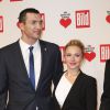 Wladimir Klitschko et sa compagne Hayden Panettiere - Gala de charité "Un coeur pour les enfants" à Berlin le 5 décembre 2015.