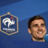 French soccer player Antoine Griezmann is giving an interview at the training camp for the Euro 2016 on June 1, 2016 in Neustift, Austria. Photo by Picture Alliance/ABACAPRESS.COM02/06/2016 - Neustift