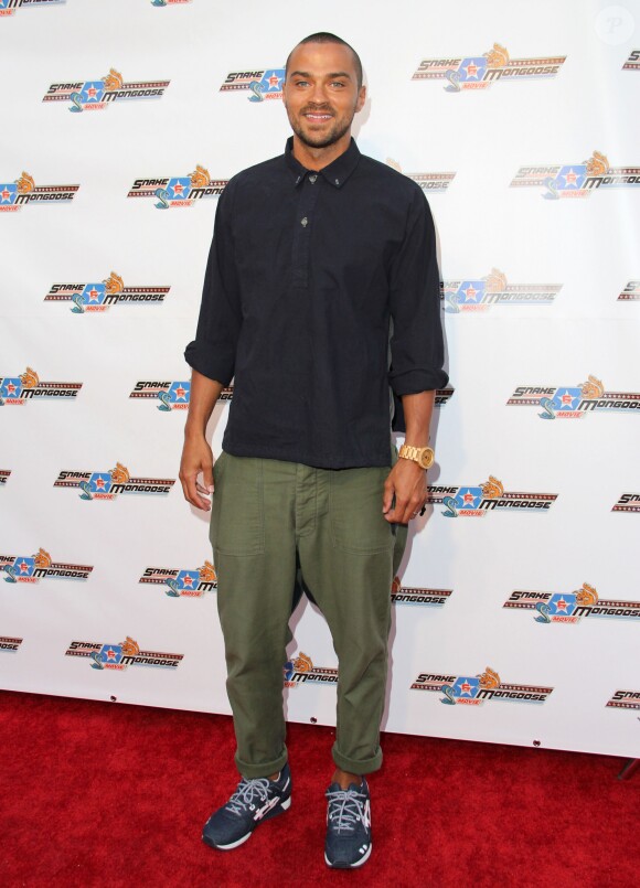 Jesse Williams - Premiere du film "Snake & mangoose" a Los Angeles le 27 août 2013