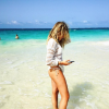Chloë Grace Moretz en maillot de bain lors de ses vacances en République Dominicaine. Photo publiée sur Instagram, le 8 juillet 2016