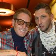 Lapo Elkann, Marco Materazzi - Ouverture de la boutique "Sport is Forever" a Milan, le 21 janvier 2013.