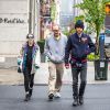 Jared Leto rend visite à son ami Terry Richardson et sa chérie Alexandra Bolotow. Le couple vient d'avoir des jumeaux. Le 4 mai 2016 dans les rues de New York