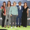 Andy Garcia avec sa famille - Célébrités lors de la première de Ghostbuster à Hollywood le 9 juillet 2016.