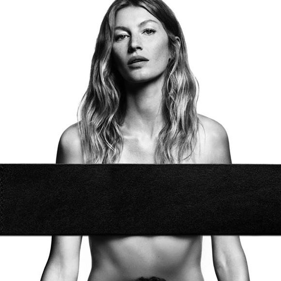 Gisele Bündchen et Cauã Reymond pour Givenchy Jeans par Riccardo Tisci. Photo par Luigi et Iango.