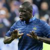 Mamadou Sakho - L'equipe de France de football s'est qualifiee pour la prochaine Coupe du Monde au Bresil en battant l'Ukraine 3 a 0 au Stade de France en match de barrage a Saint-denis le 19 novembre 2013.