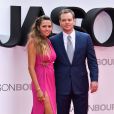 Luciana Barroso et son mari Matt Damon à la première Européenne Jason Bourne à Londres, le 11 juillet 2016 © Chris Joseph/i-Images via Bestimage
