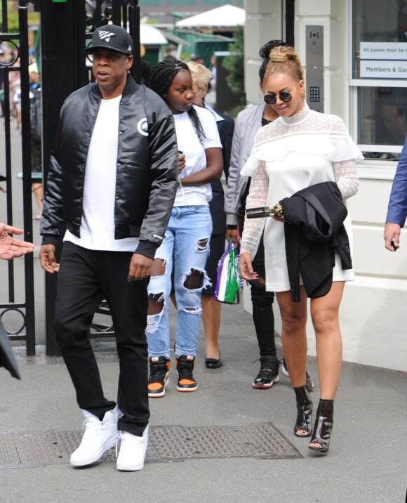 Jay Z et Beyoncé à Londres, le 9 juillet 2016.