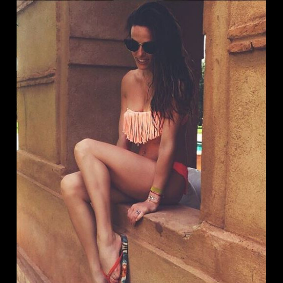 Capucine Anav en bikini sur Instagram