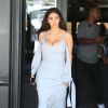 Kim Kardashian est allée déjeuner avec sa soeur Kourtney et son ex compagnon Scott Disick au restaurant "Maria Italian Kitchen" à Calabasas le 24 juin 2016.