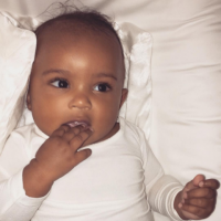 Kim Kardashian : Maman gaga de son fils, l'adorable Saint West