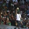 LeBron James et les Cleveland Cavaliers lors de la célébration de leur titre de champions de la NBA avec la ville le 22 juin 2016