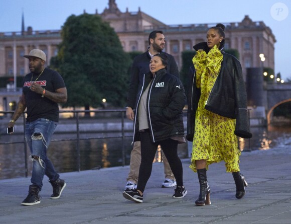 Rihanna à Stockholm. Le 5 juillet 2016.