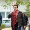 Bono à Malibu à Los Angeles, le 9 avril 2016.