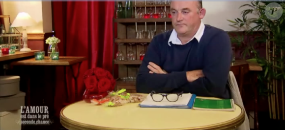 Philippe, dans "L'amour est dans le pré : Seconde chance", le lundi 16 novembre 2015 sur M6.