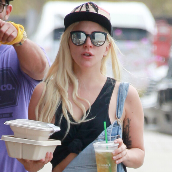 Lady Gaga à Malibu, le 30 juin 2016