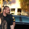 Kim Kardashian et son mari Kanye West - Arrivées au mariage d'Isabela Rangel et David Grutman à Miami, le 23 avril 2016.